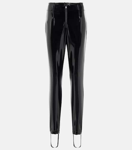 Pantalon fuseau en cuir synthétique - Alaïa - Modalova