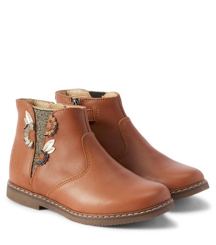 Bottines City Daisy en cuir - Pom d'Api - Modalova