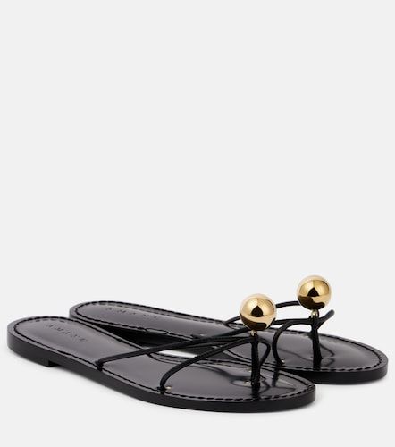 Mules Malawi en cuir à ornements - Amanu - Modalova