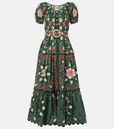 Robe longue en coton  fleurs - Farm Rio - Modalova