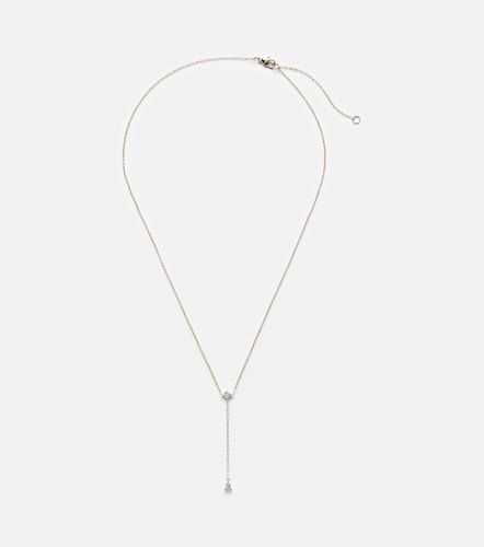 Collier Lariat Perfect Pear en or 14 ct et diamants - Stone and Strand - Modalova