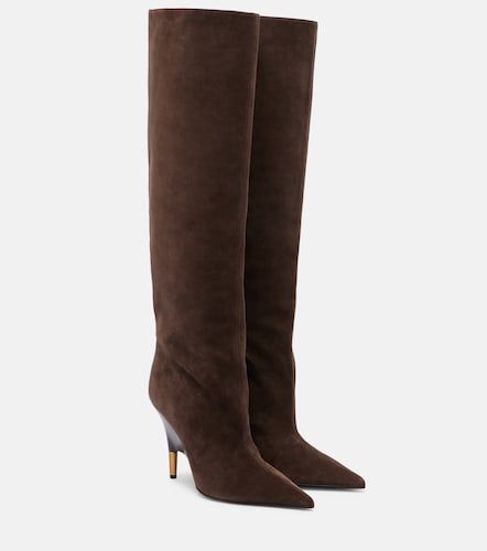 Khaite Bottes Bella 100 en daim - Khaite - Modalova