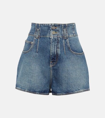 Alaïa Short en jean à taille haute - Alaia - Modalova