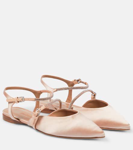 Ballerines Flos en satin à ornements - Max Mara - Modalova