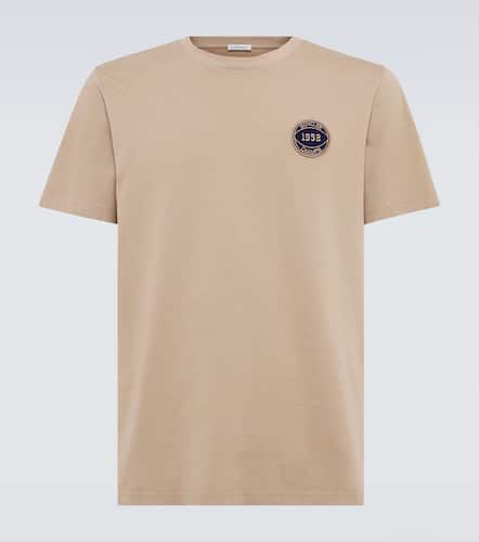 Moncler T-shirt brodé en coton - Moncler - Modalova
