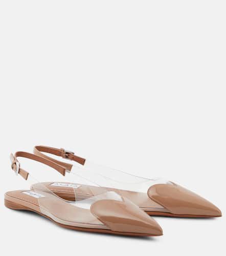 Alaïa Ballerines Le Cœur en cuir verni et PU - Alaia - Modalova