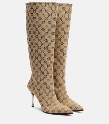 Gucci Bottes Bombshell en toile GG - Gucci - Modalova