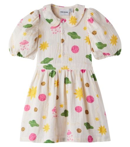Robe Space imprimée en mousseline de coton - Mini Rodini - Modalova