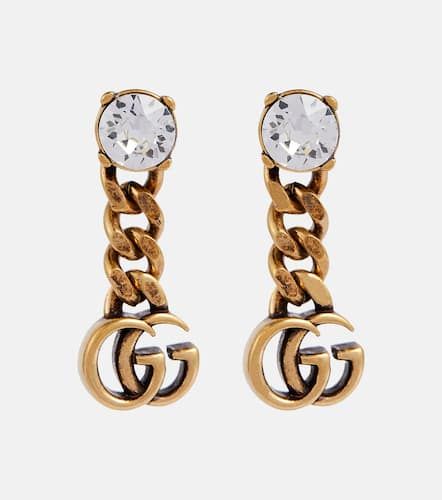 Boucles d’oreilles GG à cristaux - Gucci - Modalova