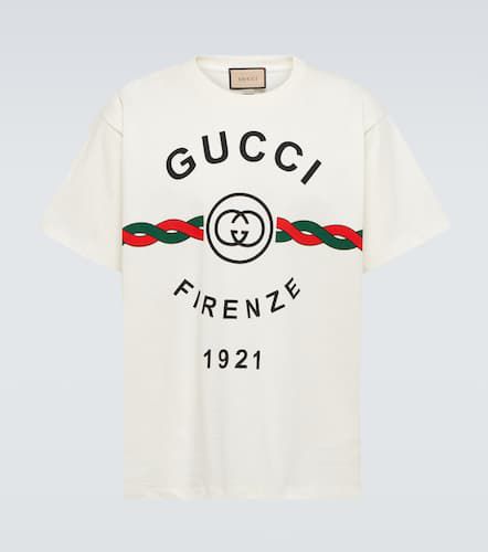 T-shirt Firenze 1921 en coton - Gucci - Modalova