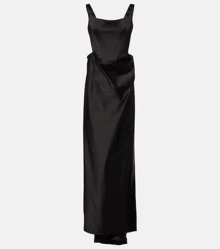 Robe longue Camille en crêpe de satin - Vivienne Westwood - Modalova