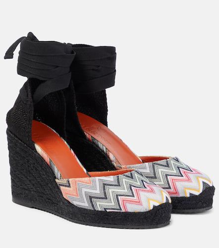 Espadrilles compensées Zig Zag Eva 80 - Missoni - Modalova