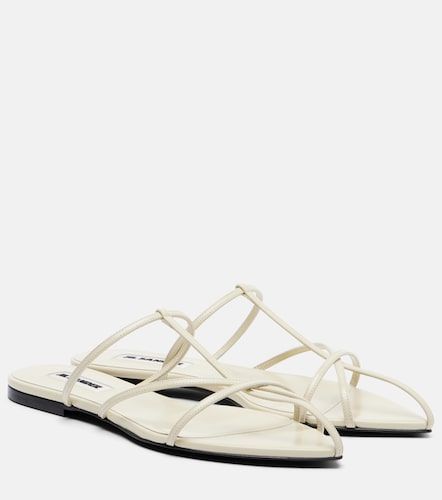Jil Sander Mules Cage en cuir - Jil Sander - Modalova