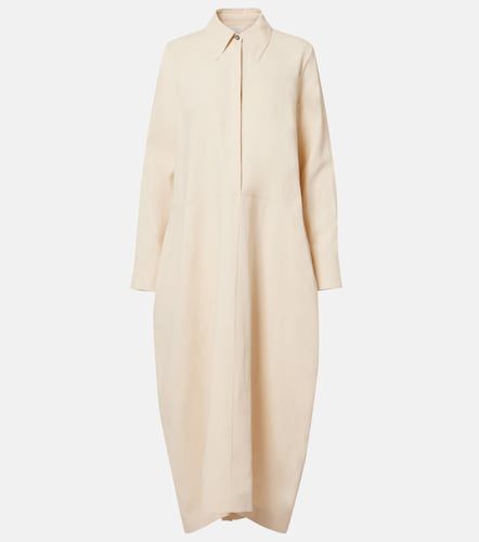 Robe chemise oversize en lin - Jil Sander - Modalova