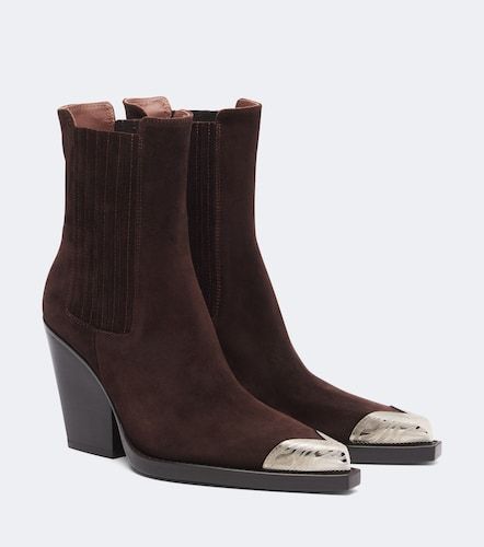 Bottines santiags Dallas en daim - Paris Texas - Modalova
