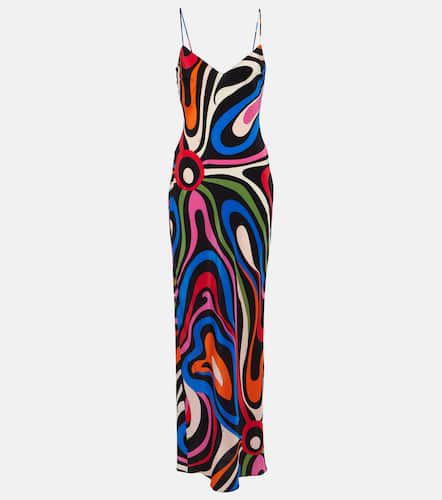 Pucci Robe longue Marmo en soie - Pucci - Modalova