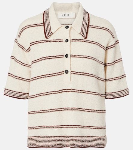 Róhe Polo en coton mélangé à rayures - Rohe - Modalova