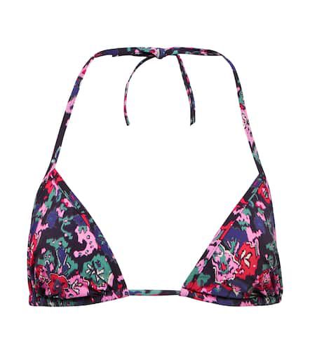 Haut de bikini triangle Shayla à fleurs - Marant Etoile - Modalova