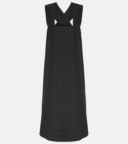 Robe midi Border en faille de laine mélangée - CO - Modalova