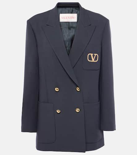 Veste VLogo Signature en laine vierge - Valentino - Modalova