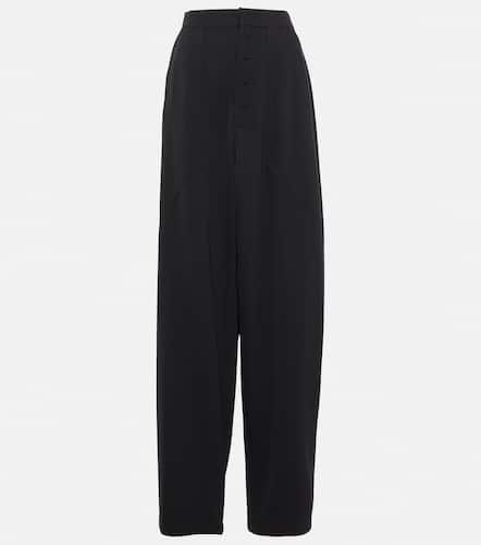 Pantalon tapered à taille haute en laine - Stella McCartney - Modalova