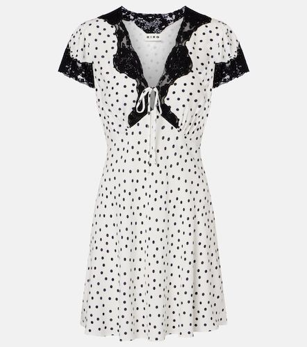 Rixo Robe à pois et dentelle - Rixo - Modalova