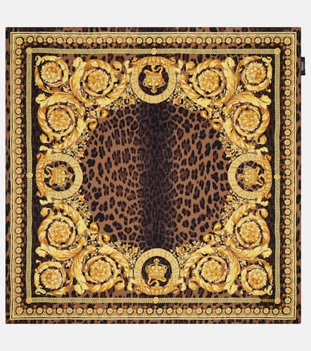 Foulard Wild Barocco en soie - Versace - Modalova