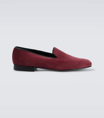 Mocassins Albert en velours - George Cleverley - Modalova