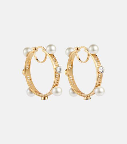 Boucles d'oreilles à ornements - Miu Miu - Modalova