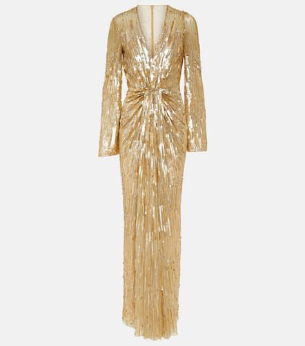 Robe longue Margot à sequins - Jenny Packham - Modalova