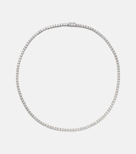 Choker Hepburn en or blanc 18 ct et diamants - Anita Ko - Modalova