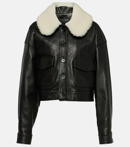 Veste Judd en cuir et shearling - Proenza Schouler - Modalova