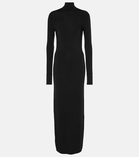 Robe longue Iris en jersey à col roulé - Galvan - Modalova