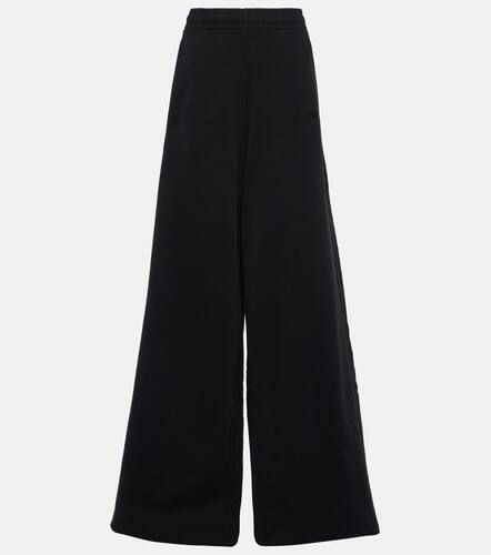 Pantalon ample en coton mélangé - Vetements - Modalova