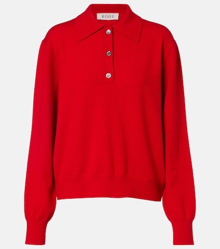 Róhe Pull polo en laine et cachemire - Rohe - Modalova