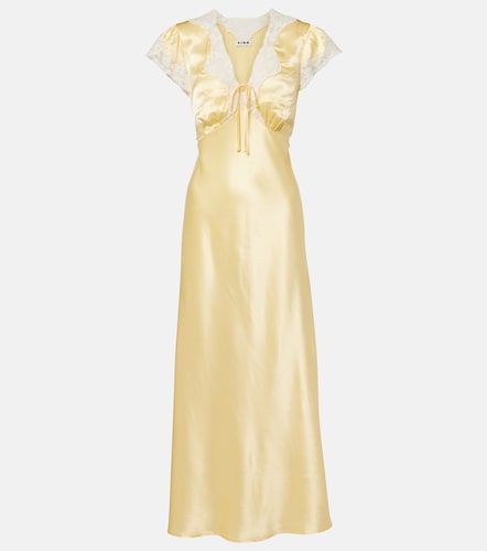 Rixo Robe longue en satin - Rixo - Modalova