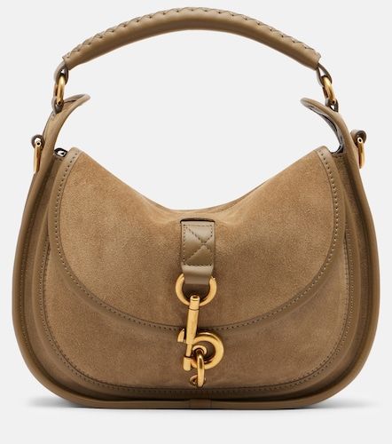 Sac à main Clip Messenger en daim - Burberry - Modalova