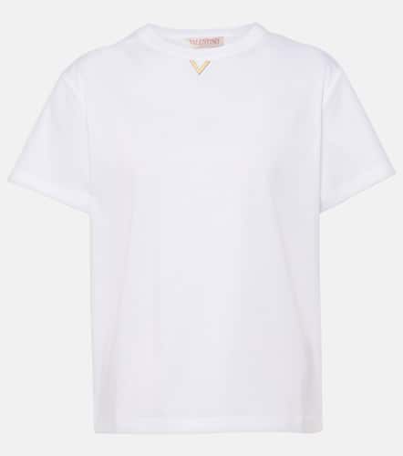 Valentino T-shirt VGold en coton - Valentino - Modalova