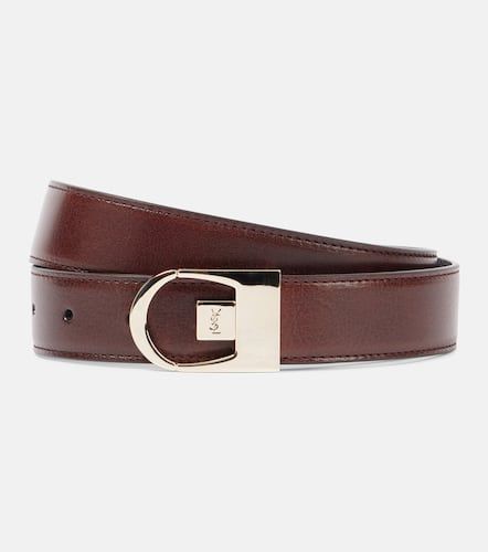 Ceinture rversible en cuir - Saint Laurent - Modalova