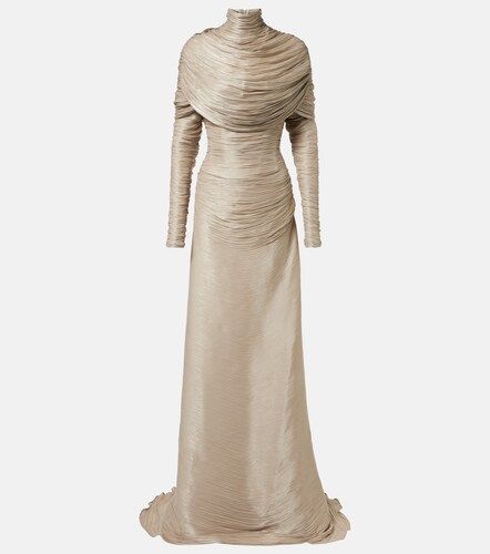Marmar Halim Robe longue plissée - Marmar Halim - Modalova