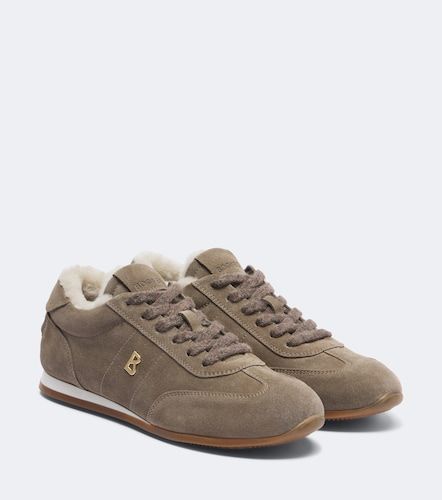 Baskets Valencia en daim et shearling - Bogner - Modalova