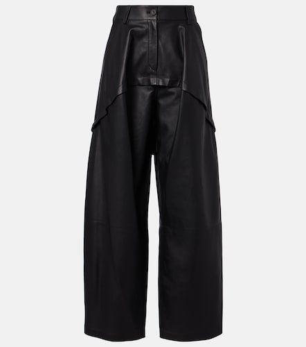 Loewe Pantalon ample en cuir - Loewe - Modalova