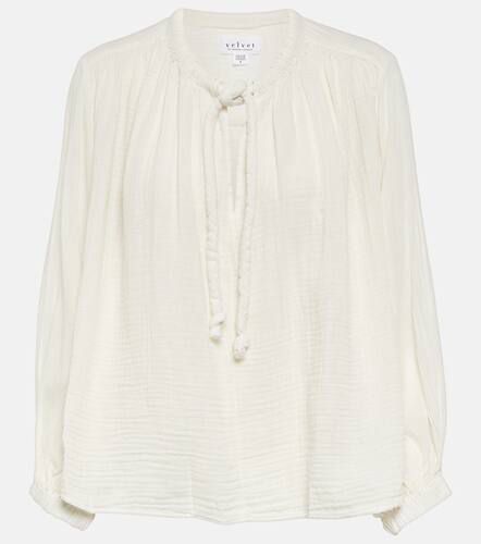 Velvet Top chemisier en coton - Velvet - Modalova