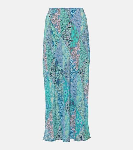 Jupe midi Ardith en soie patchwork - Rixo - Modalova
