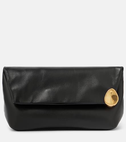 Pochette Jewel Zip Small en cuir - Jil Sander - Modalova