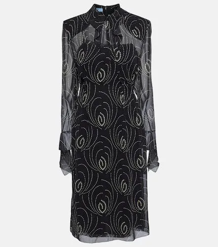 Prada Robe chemise imprimée - Prada - Modalova