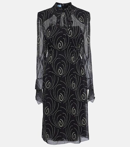 Prada Robe chemise imprimée - Prada - Modalova