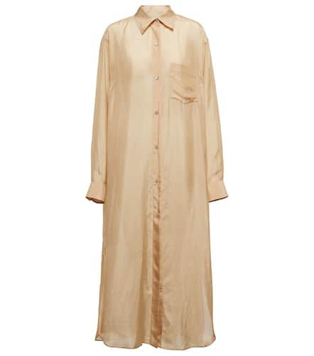 Robe chemise en soie - Dries Van Noten - Modalova