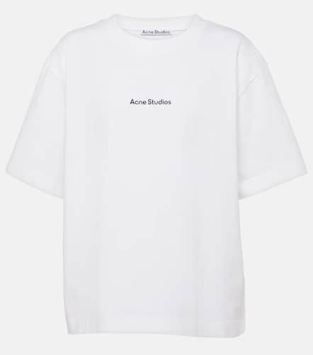 T-shirt oversize en coton à logo - Acne Studios - Modalova