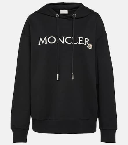 Sweat-shirt à capuche en coton - Moncler - Modalova